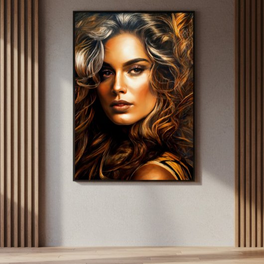 Goldene Eleganz Poster