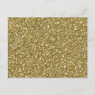 Goldene Eleganz Postkarte