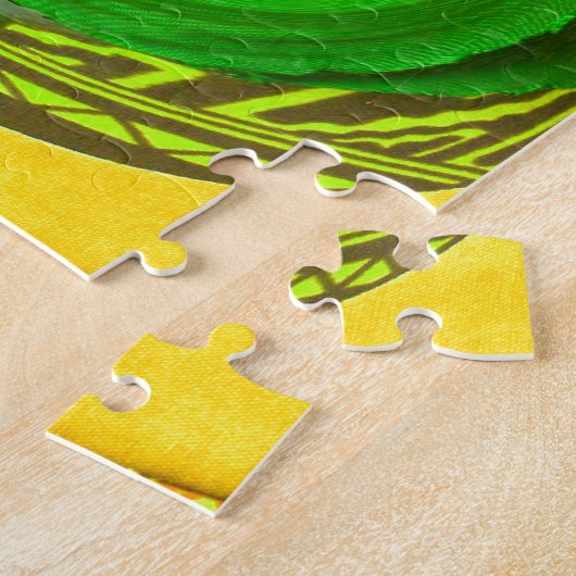 Goldene Eleganz: Schöne Afrikanische Gelbe Rose Puzzle (Seite)