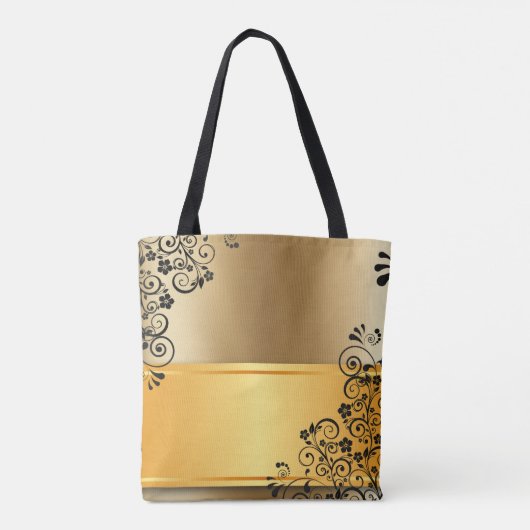 Goldene Eleganz Tasche (Rückseite)