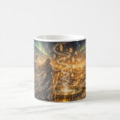 Goldene Elfen Fantasy Light Tasse Impressionist Fa (Mittel)