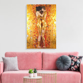 "Goldene Embrace" Wertvoll und unverkennbar Leinwanddruck (Insitu (Wohnzimmer))
