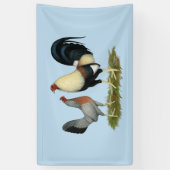 Goldene Enckwing Chickens Banner (Vertikal)