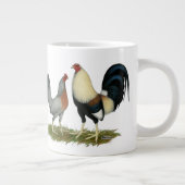 Goldene Enckwing Chickens Jumbo-Tasse (Rechts)