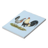 Goldene Enckwing Chickens Notizblock (Rotiert)