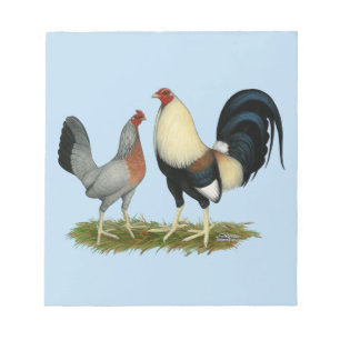 Goldene Enckwing Chickens Notizblock