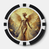 Goldene Engel Poker Chips (Vorderseite)
