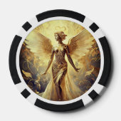 Goldene Engel Poker Chips (Rückseite)