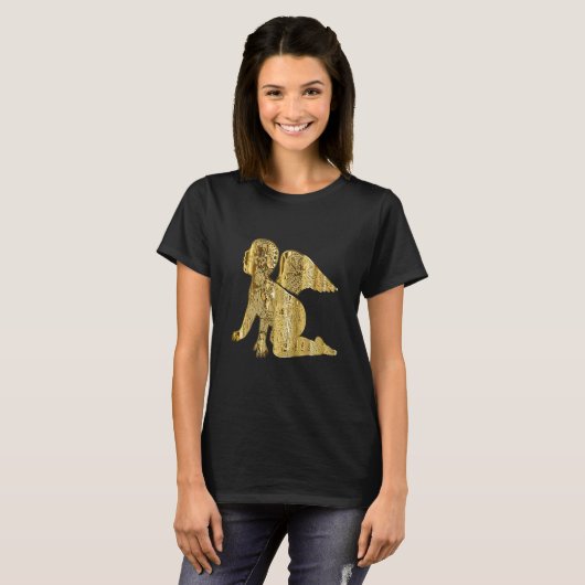 Goldene Engel T-Shirt (Vorne ganz)