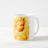 Goldene Engels-Tasse Kaffeetasse (VorderseiteRechts)