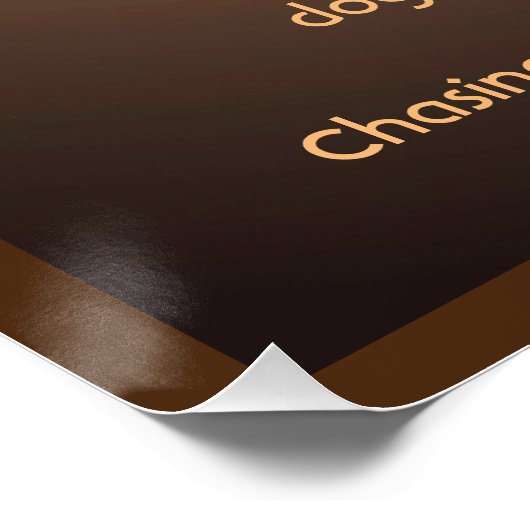 Goldene Erinnerung Poster (Ecke)