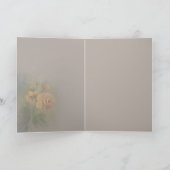 Goldene Erinnerungen Dankeskarte (Innenseite)