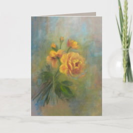 Goldene Erinnerungen Dankeskarte