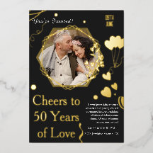 Goldene Erinnerungen feiern 50 Jahre Liebe