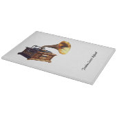 "Goldene Erinnerungen" Schneidebrett (Ecke)