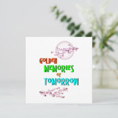 Goldene Erinnerungen von morgen blühen Mond Sakura (Stehend Vorderseite)