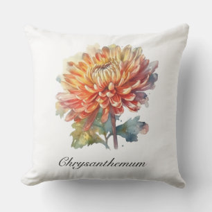 Goldene Ernte Chrysantheme, individuell Kissen