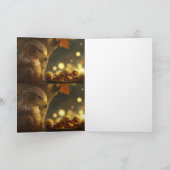 Goldene Ernte-Grüße Karte (Innenseite)