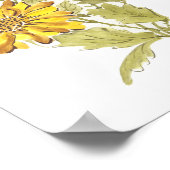 Goldene Ernte Poster (Ecke)