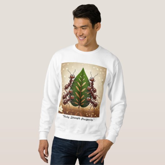 "Goldene Ernte" Sweatshirt (Vorne ganz)