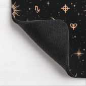 Goldene Esoterik Mousepad (Ecke)