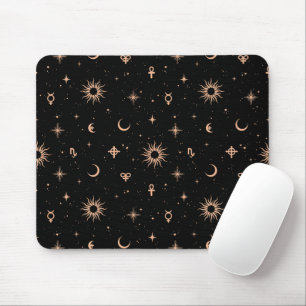 Goldene Esoterik Mousepad