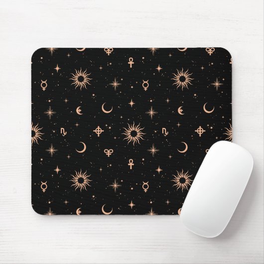 Goldene Esoterik Mousepad (Mit Mouse)