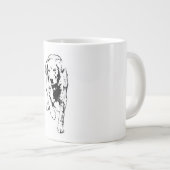 Goldene Fahrt durch das Herbstlicht Jumbo-Tasse (Vorderseite Rechts)