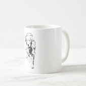 Goldene Fahrt durch das Herbstlicht Kaffeetasse (VorderseiteRechts)