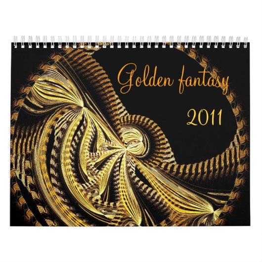 Goldene Fantasie, Kalender 2017 (Titelbild)
