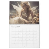 Goldene Fantasy-Fee Frauen 2024 Kalender (Feb 2027)