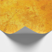Goldene Farbe der Zement-Textur Hintergrundabstrak Geschenkpapier (Ecke)