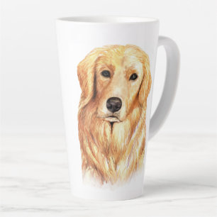 Goldene Farbe Retriever Milchtasse