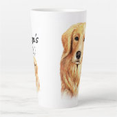 Goldene Farbe Retriever Milchtasse (Vorderseite)