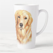 Goldene Farbe Retriever Milchtasse (Rechts)