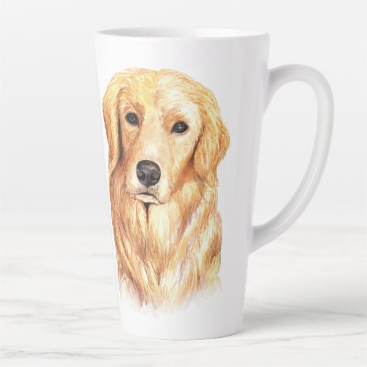 Goldene Farbe Retriever Milchtasse (Rechts)