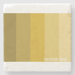 GOLDENE FARBE VERTIKALE LINIEN GOLD STRIPE PALETTE STEINUNTERSETZER
