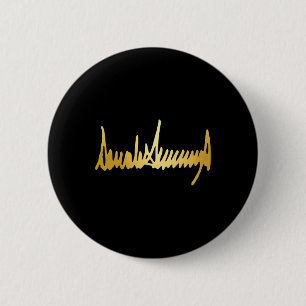 Goldene Farbunterschrift 48. Präsident 4. Juli 1 Button