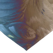 Goldene Federn Kurzer Tischläufer (Ecke)