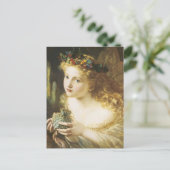 Goldene Fee Postkarte (Stehend Vorderseite)