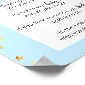 Goldene Feier auf Blue Don't Say Baby Game Poster (Ecke)