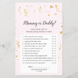 Goldene Feier auf der Rosa Mummy oder auf dem Dadd Flyer