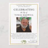 Goldene Feier des Life Flat Programms Programm (Vorderseite)