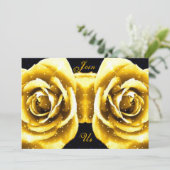 Goldene Feier_ Einladung (Stehend Vorderseite)