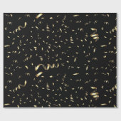 Goldene Feier Geschenkpapier (Flach)