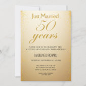 Goldene Feier zum 50. Einladung (Vorderseite)