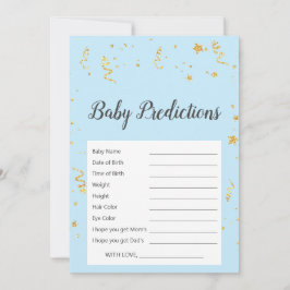 Goldene Feier zum Blue Baby Predictions Game