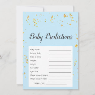 Goldene Feier zum Blue Baby Predictions Game