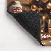 "Goldene Feiertage - ein Genuss" Mousepad (Ecke)