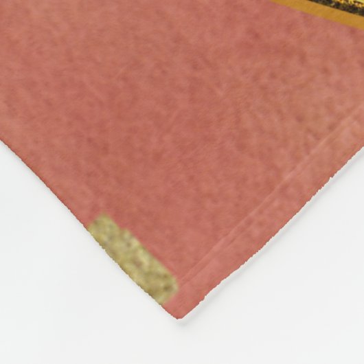 Goldene Feiertagssaison Fleecedecke (Ecke)